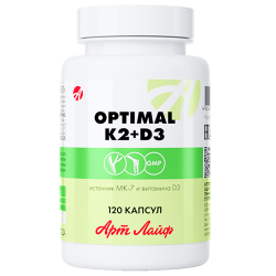 Optimal K2+D3 (120 капс.)